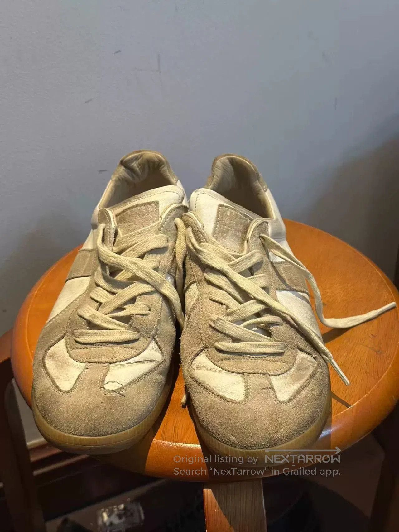 Maison Margiela maison margiela replica calfskin sneakers. Size US 8 / EU 41 - 3 Thumbnail