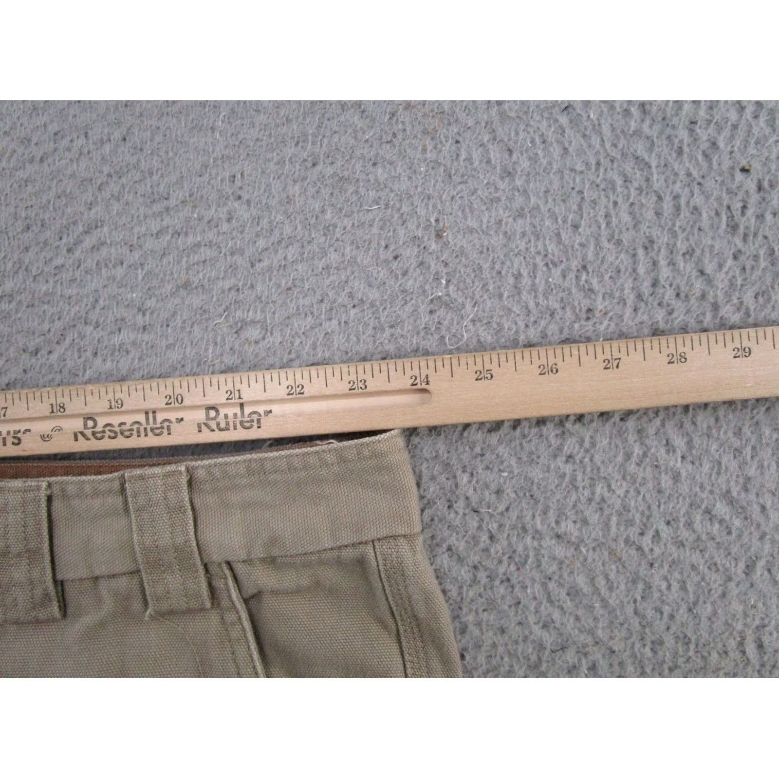 Vintage Duluth Cargo Pants Fire Hose Relaxed Fit Beige Regular 48x30 Men’s Work Pants 48in Straight Rise 10-12in Cotton Canvas Navy Brand Duluth Trading co. Size US 32 / EU 48 - 6 Thumbnail