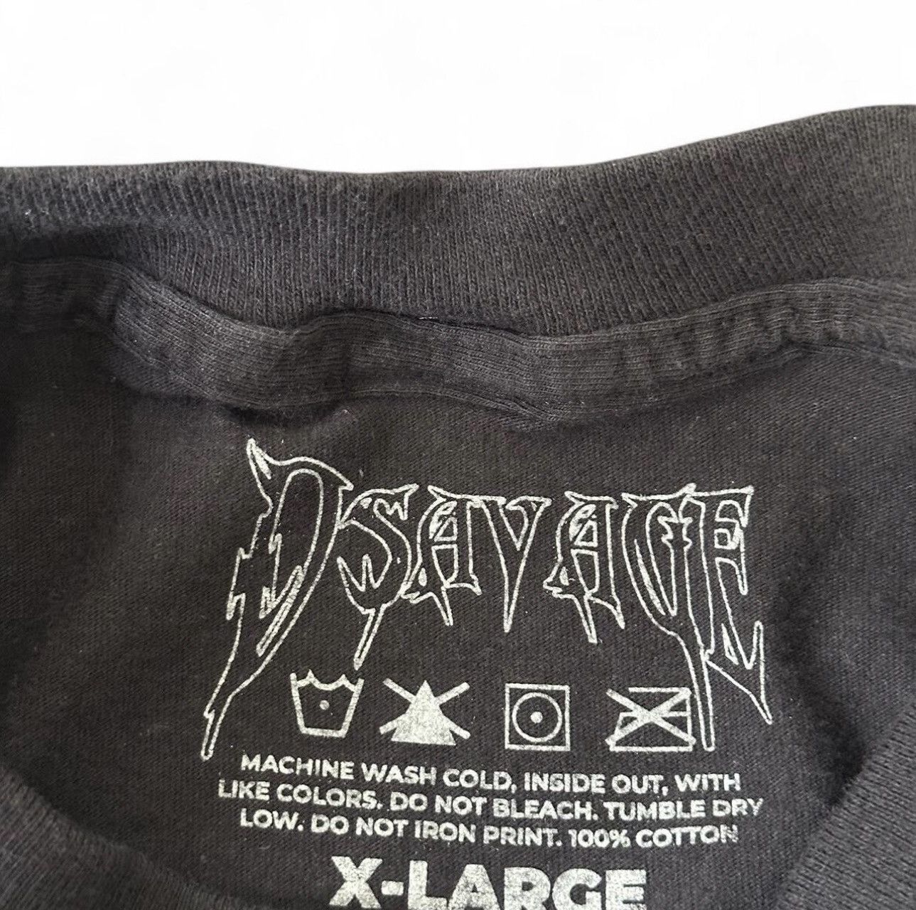 Other D Savage black tee Size US XL / EU 56 / 4 - 2 Thumbnail