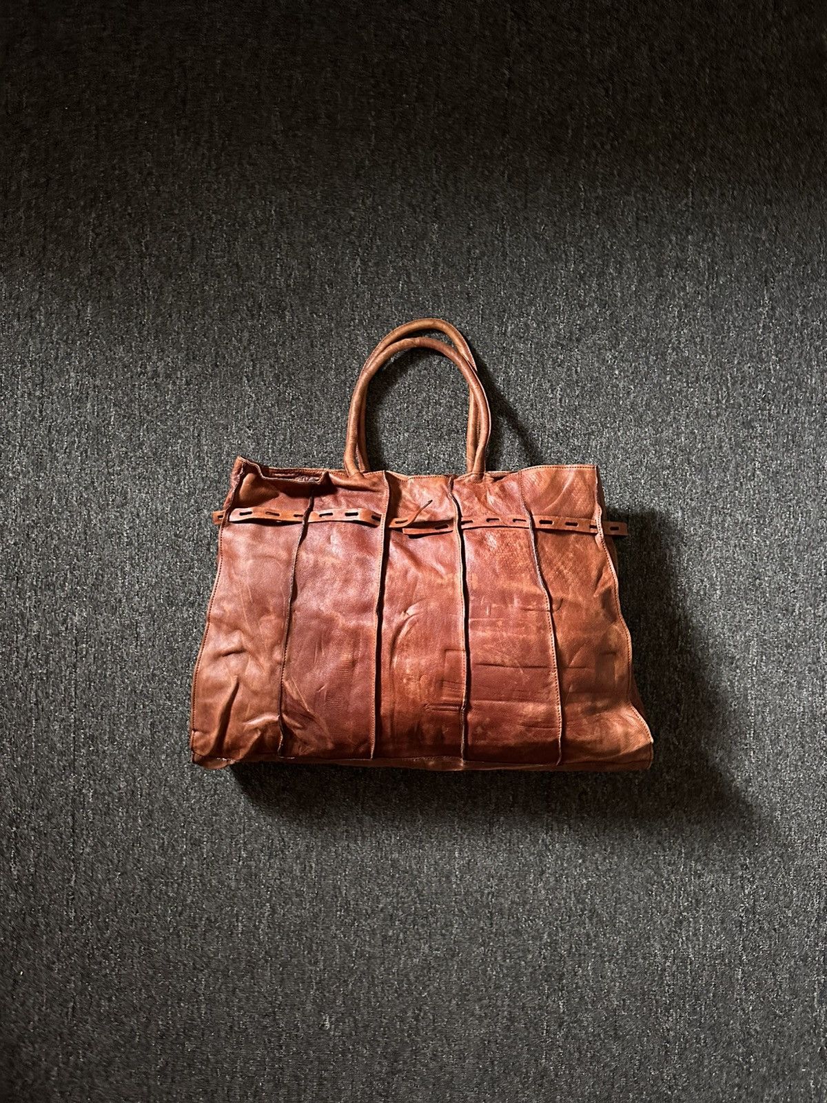 Genuine Leather GENUINE LEATHER JAPAN TOTE BAG Size ONE SIZE - 1 Thumbnail