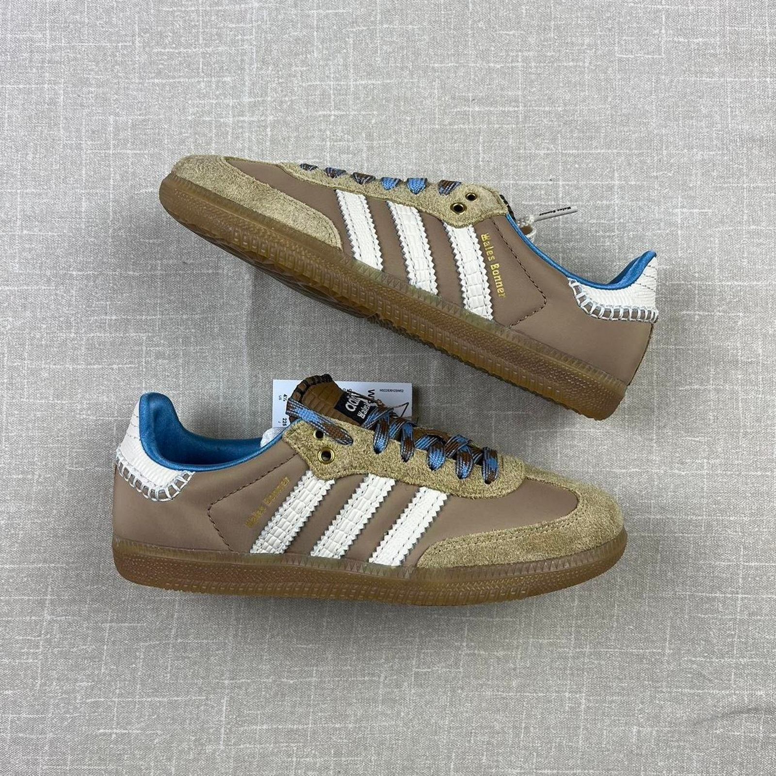 Adidas Adidas x Wales Bonner Samba Nylon “Desert White" Women 6 Size US 6 / IT 36 - 3 Thumbnail