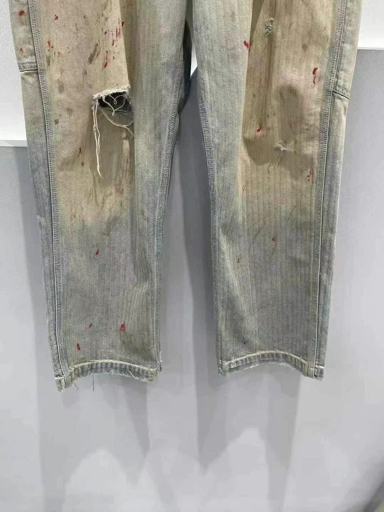 Enfants Riches Deprimes Enfants Riches Deprimes Blood-stained mud-stained pants, lo Size US 34 / EU 50 - 5 Thumbnail