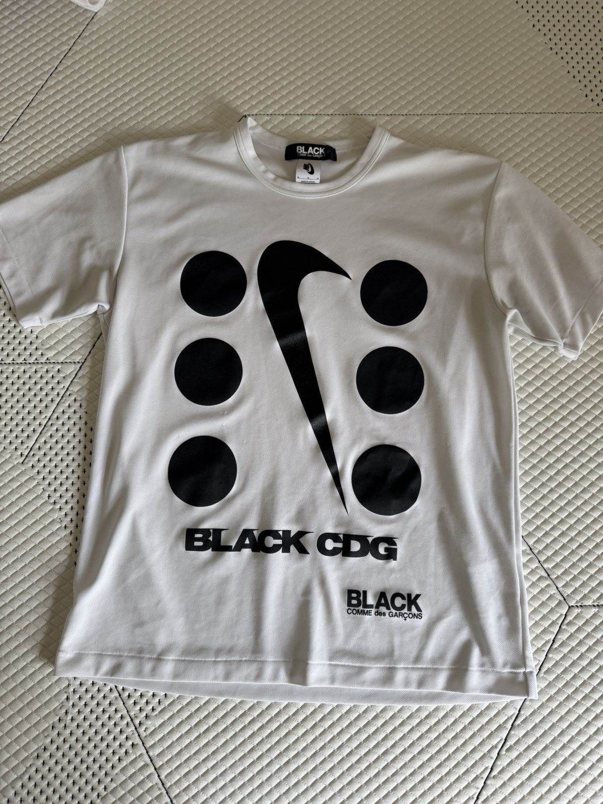 Comme des Garcons Black CDG Black x Nike Tee Size US XL / EU 56 / 4 - 1 Thumbnail