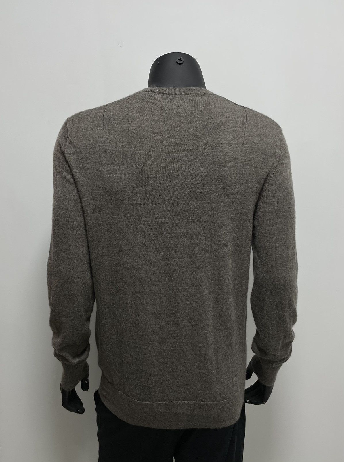 Allsaints Allsaints Mode Merino ls Henley Long sleeve Wool Sweater Size US XL / EU 56 / 4 - 5 Thumbnail