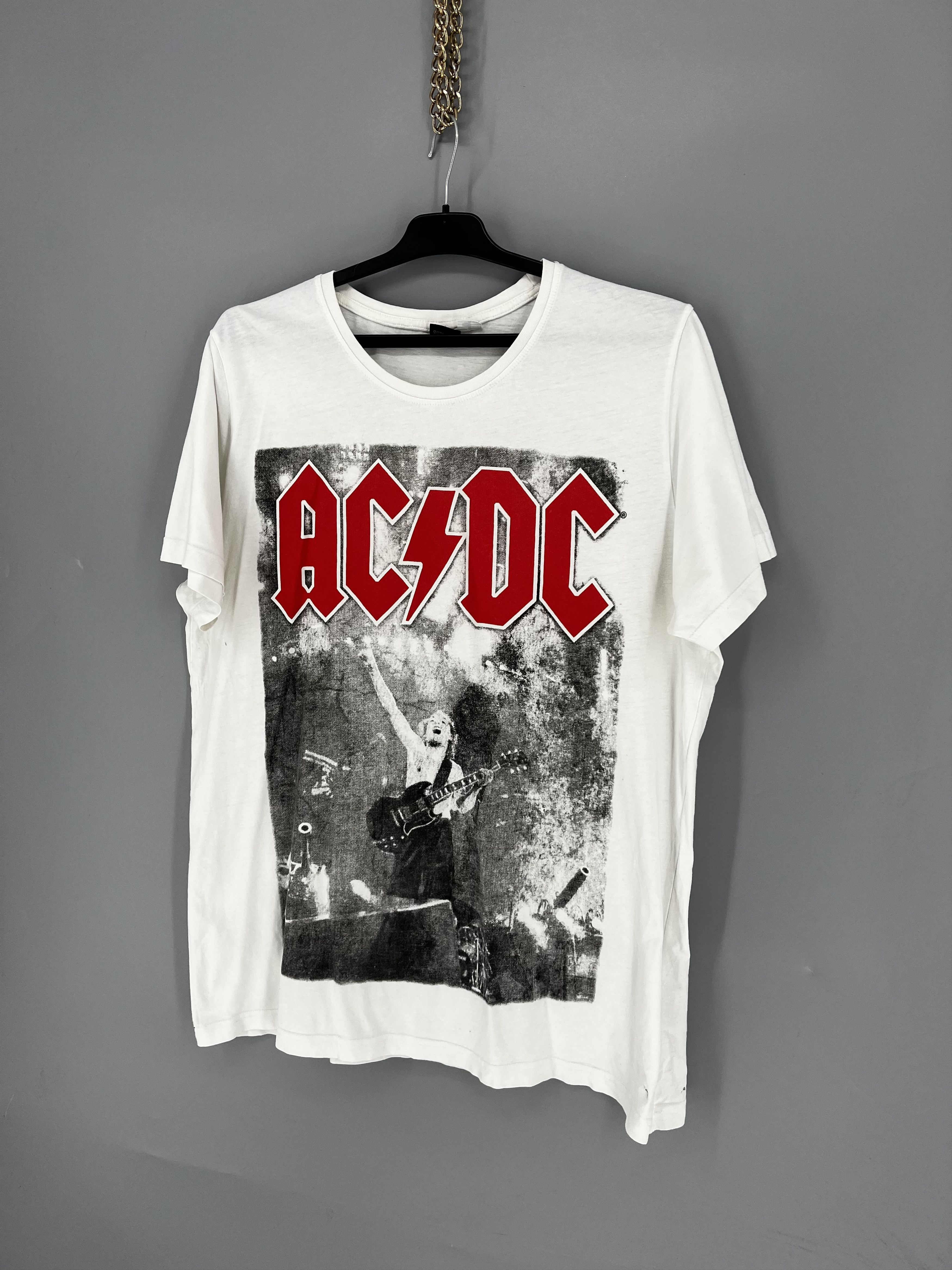 Band Tees VINTAGE 90 AC/DC TEE HORROR FACE VAMPIRE OPIUM BAND ROCK Size US XL / EU 56 / 4 - 3 Thumbnail
