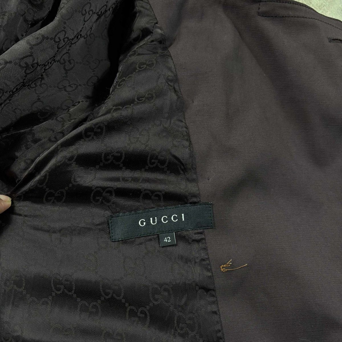 Gucci GUCCI FRIDA ERA - 2008 COAT COTTON / LEATHER SHORT SLEEVES Size M / US 6-8 / IT 42-44 - 14 Thumbnail