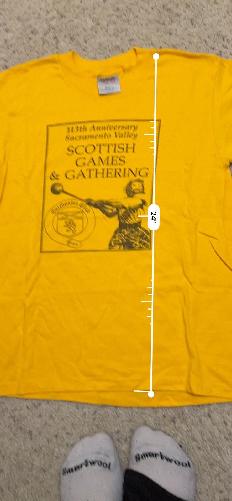 Vintage 1989 single stitch Sacramento Scottish Games & Gathering Size US M / EU 48-50 / 2 - 5 Thumbnail