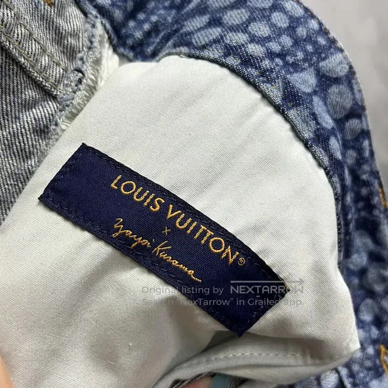 Louis Vuitton Louis Vuitton Men's Blue Denim Casual Pants . Size US 34 / EU 50 - 5 Thumbnail