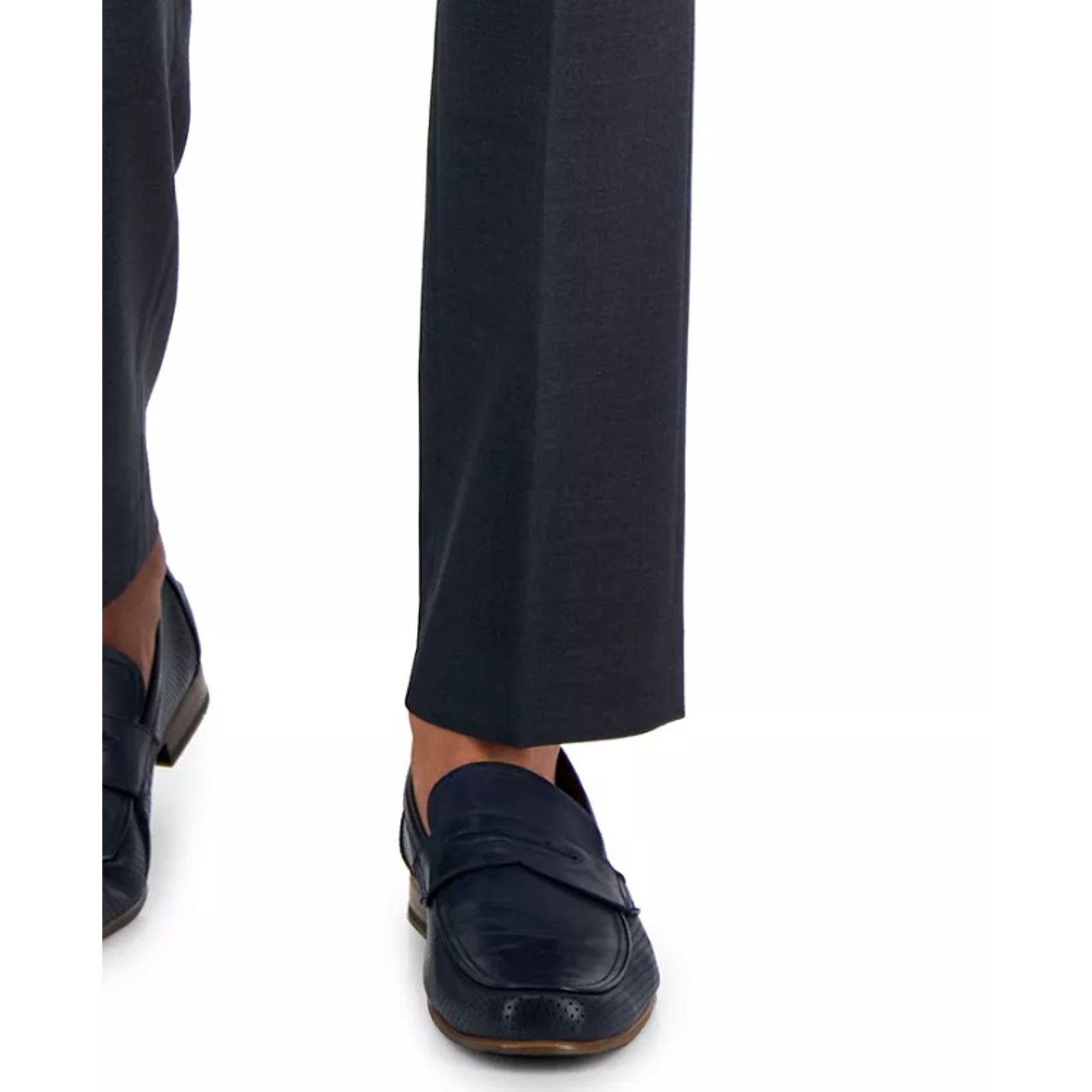 Tommy Hilfiger Tommy Hilfiger Men's Charcoal Wool Suit Pants Size 33x30 Size US 33 - 5 Thumbnail