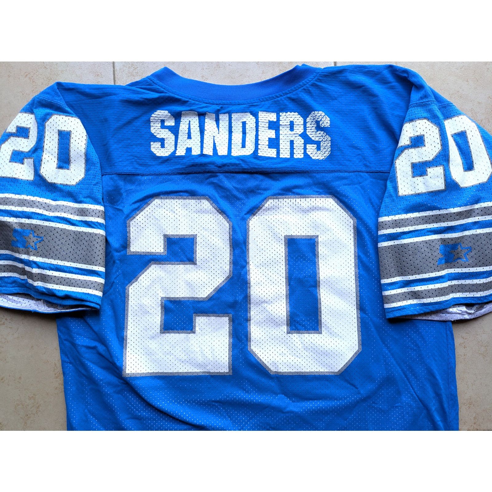 NFL × Starter Barry SANDERS 90s Detroit Lions Reversible jersey NFL vtg Size US L / EU 52-54 / 3 - 12 Thumbnail