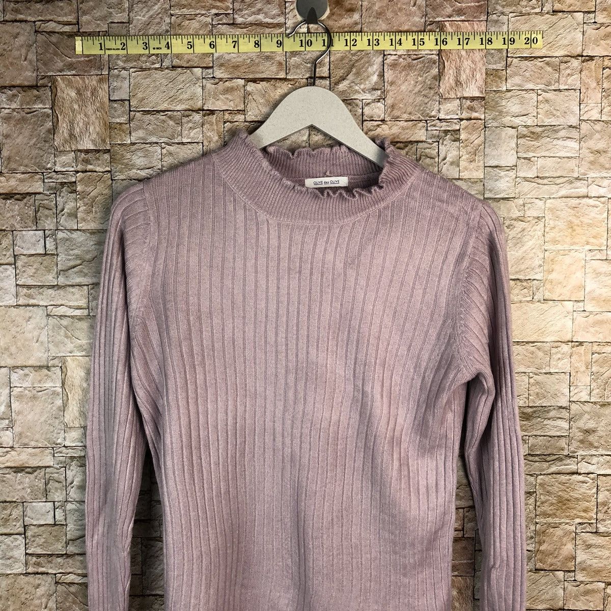 Homespun Knitwear × Japanese Brand Olive Des Olive Purple Knitwear #A1051 Size S / US 4 / IT 40 - 2 Thumbnail