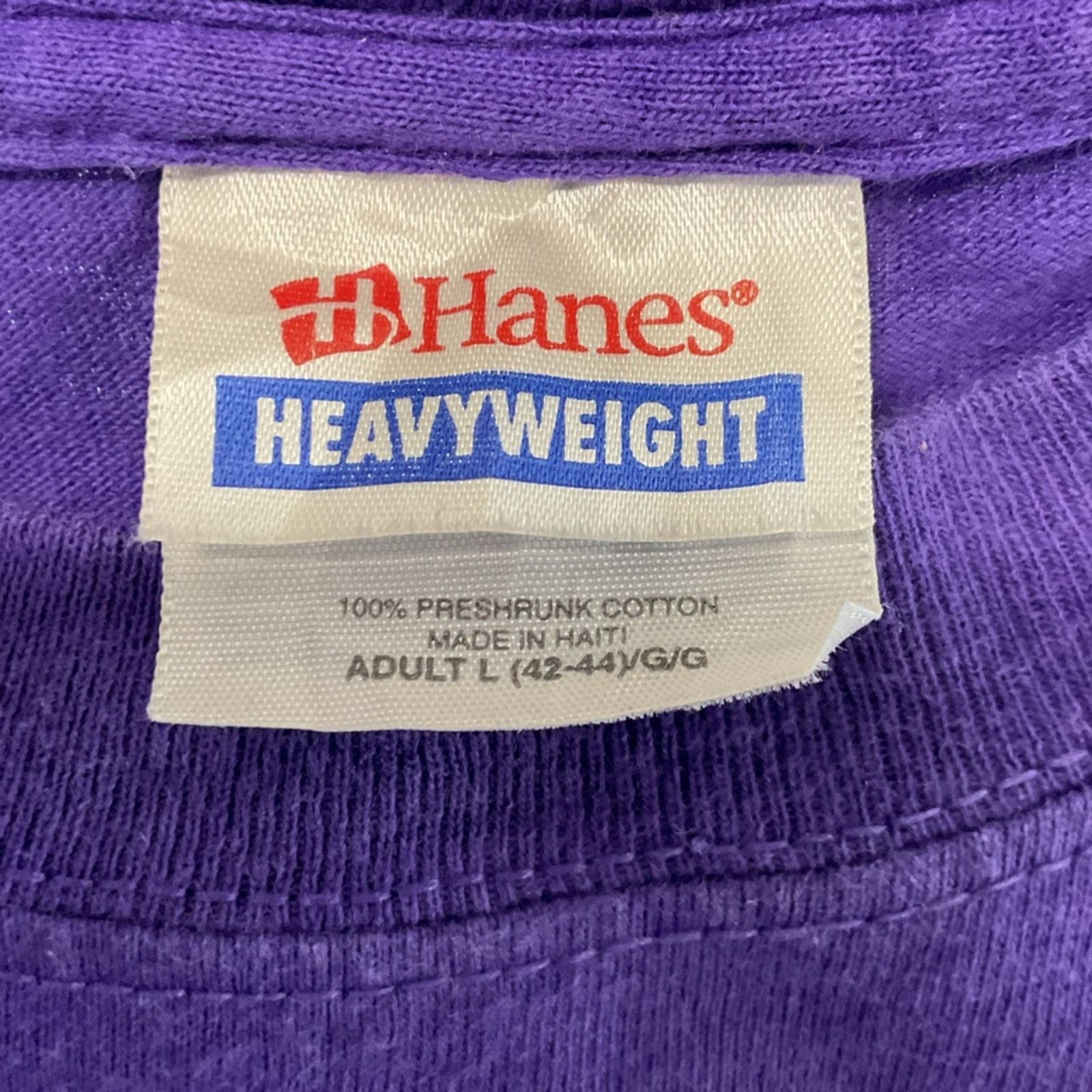 Hanes 2000s LSU Tigers Football Men’s Purple T-Shirt Size US L / EU 52-54 / 3 - 3 Thumbnail