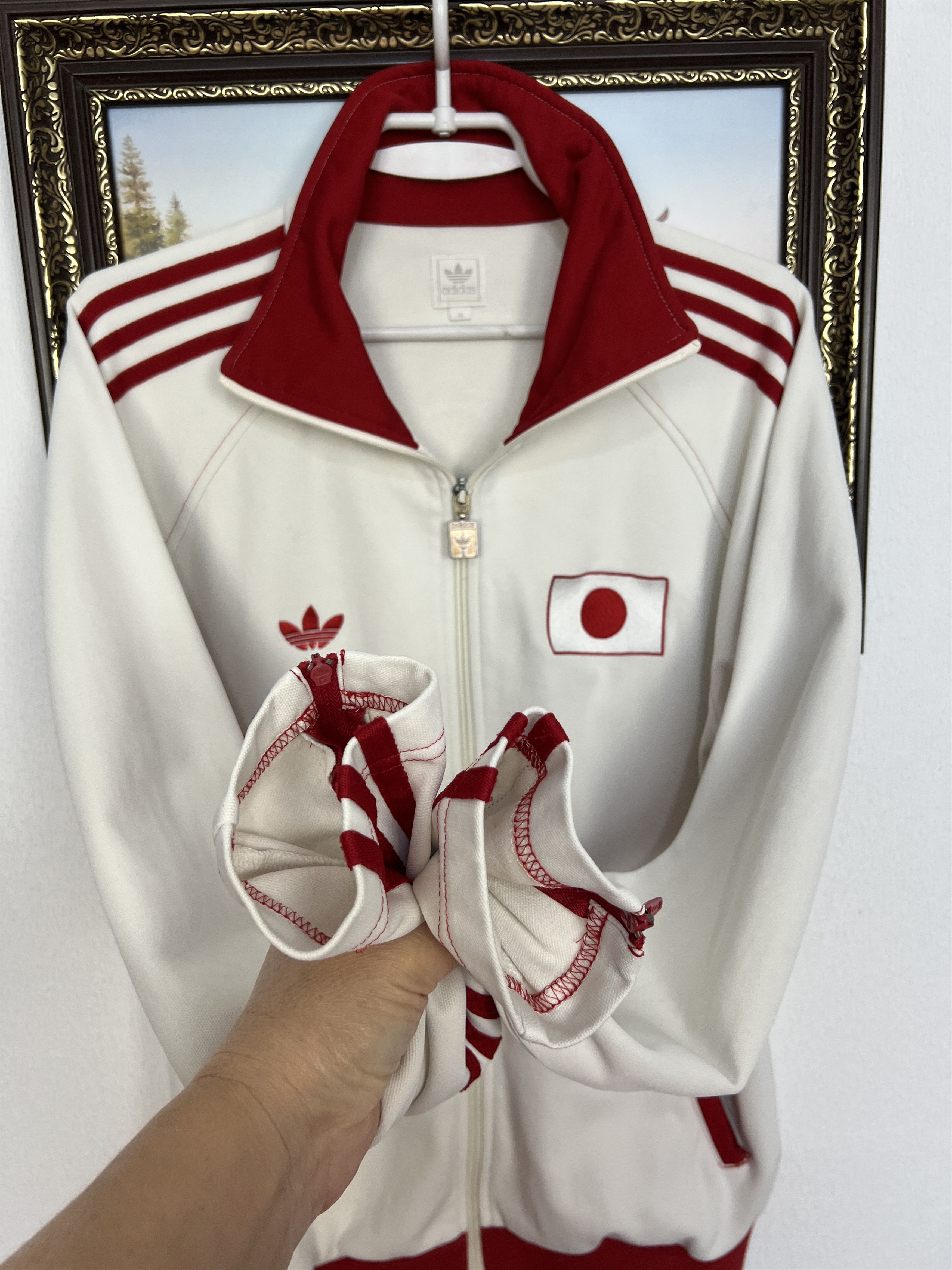 Adidas Vintage Originals Japan Olympics Jacket Track Top Rare Size US M / EU 48-50 / 2 - 7 Thumbnail