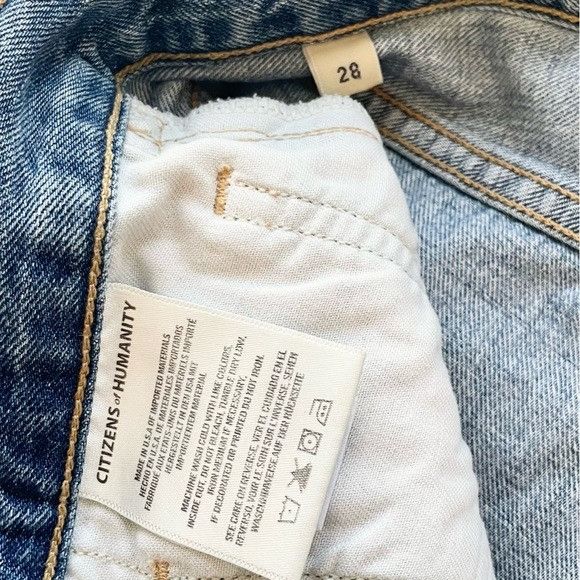Citizens Of Humanity Citizens Of Humanity Liya High Rise Classic Fit Crop soundtr Size 28" / US 6 / IT 42 - 11 Thumbnail