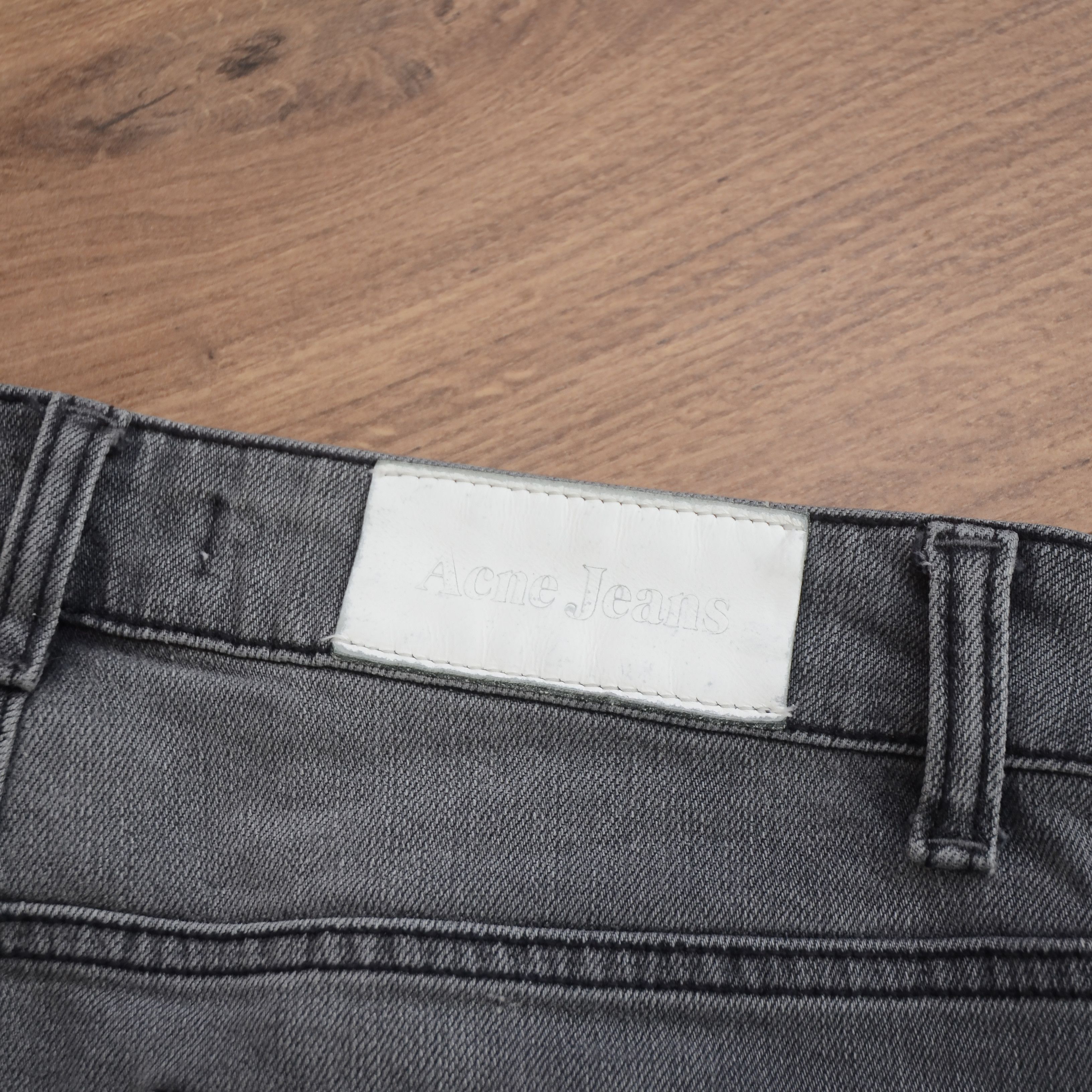 Acne Studios ACNE Studio Hex Filter Jeans Slim Fit Whiskers Faded Y2K Size 27" / US 4 / IT 40 - 7 Thumbnail
