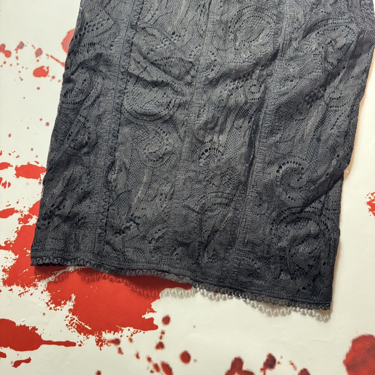 Dolce & Gabbana vintage sexy lace skirt dolce gabbana archival clothing Size 28" / US 6 / IT 42 - 3 Thumbnail