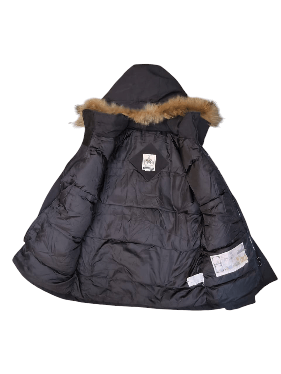 Japanese Brand × Vintage Down Jacket hoodie TASSO military style Size US L / EU 52-54 / 3 - 3 Thumbnail