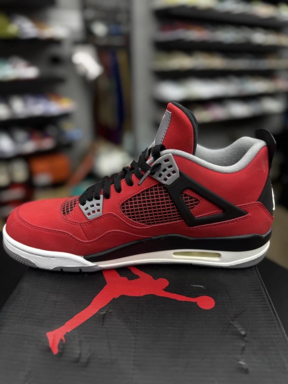 Jordan Brand Nike Air Jordan Retro 4 Toro Bravo (308497-603) Size 12 Men Size US 12 / EU 45 - 8 Thumbnail