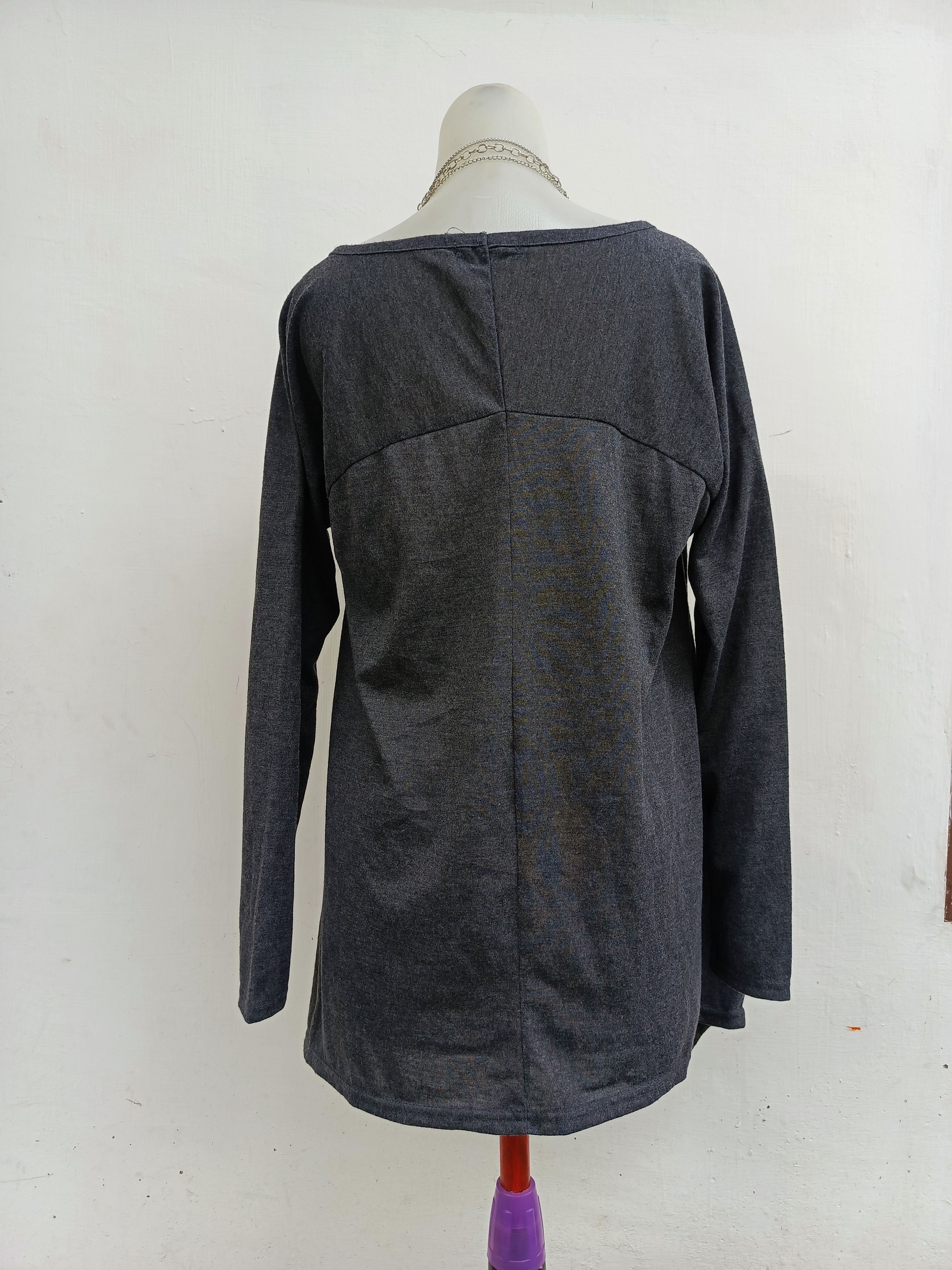 Japanese Brand Chami Chami Skull Print Top Grunge Gothic Size L / US 10 / IT 46 - 5 Thumbnail