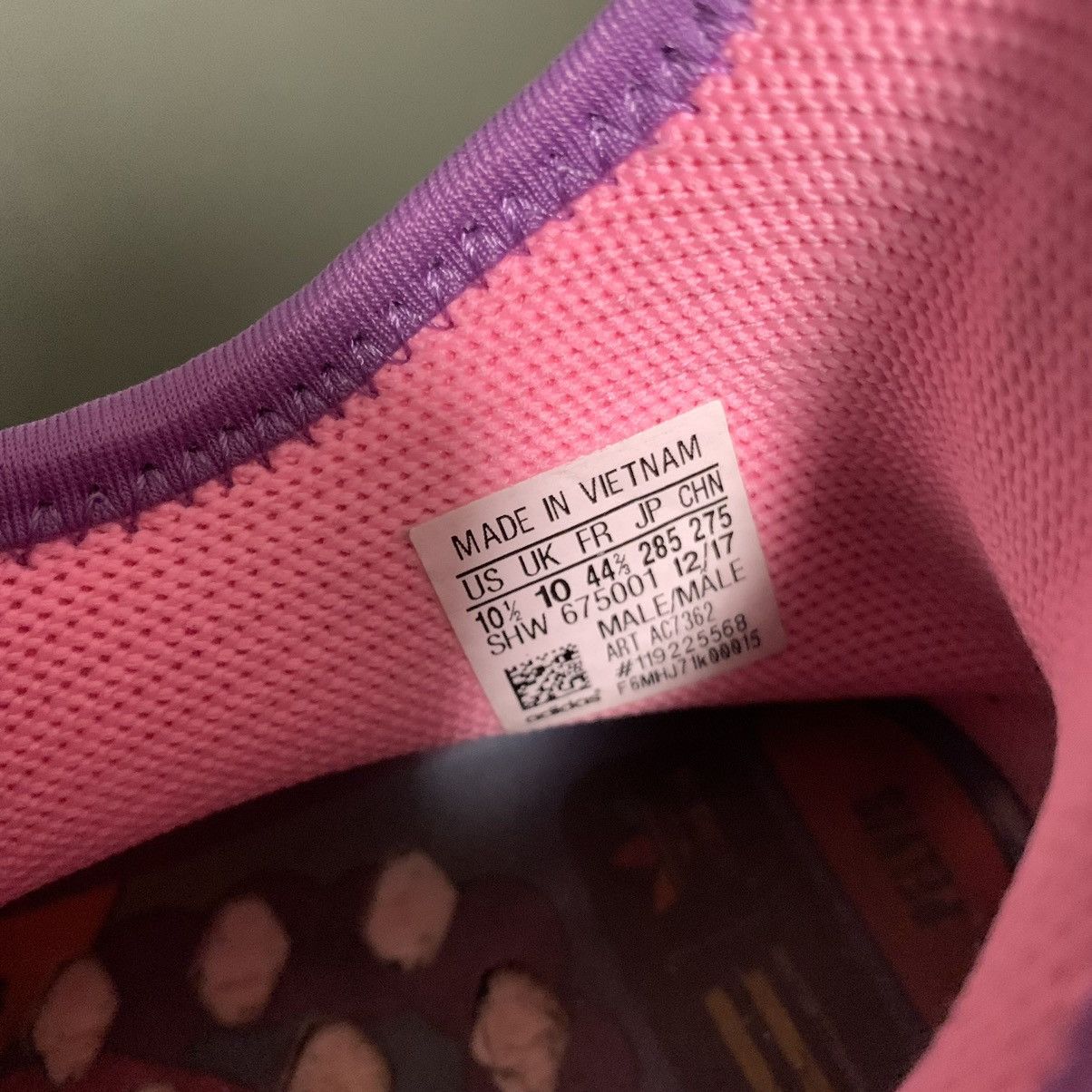 Adidas × Pharrell Adidas Human Race NMD “Holi Festival” (Pink Glow) 2018 Size US 10.5 / EU 43-44 - 12 Thumbnail