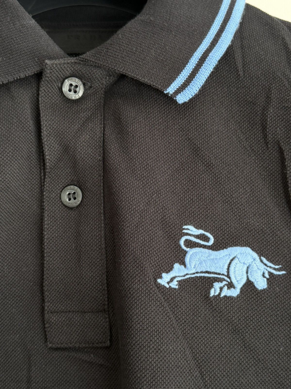 Prada Prada Bull Polo T-Shirt Size US S / EU 44-46 / 1 - 4 Thumbnail
