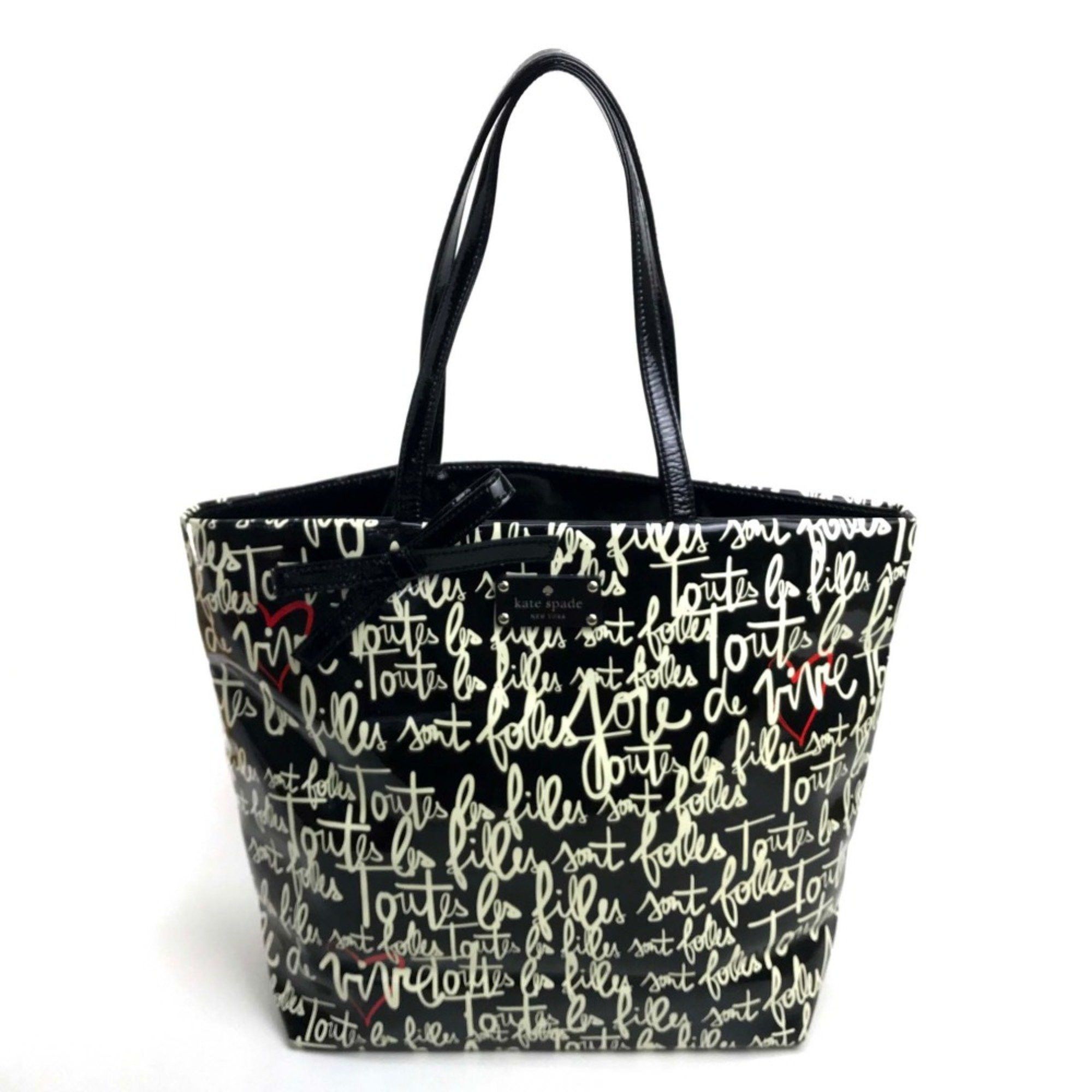 Kate Spade Kate Spade With ribbon Bag Tote Bag Tote Bag Black Size ONE SIZE - 1 Thumbnail