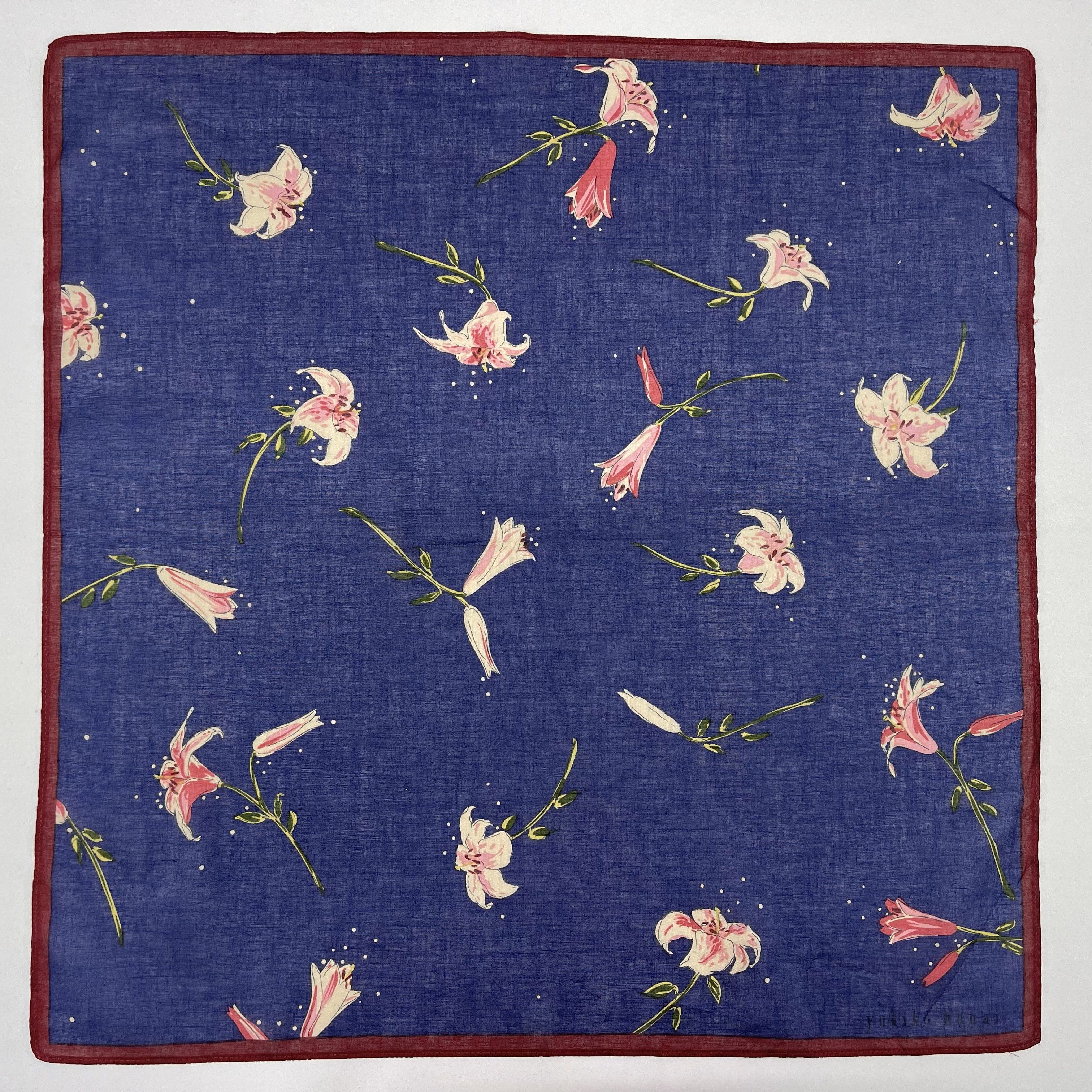 Japanese Brand × Vintage Yukiko Hanai Handkerchief / Neckerchief / Bandana - 4165 Size ONE SIZE - 2 Thumbnail