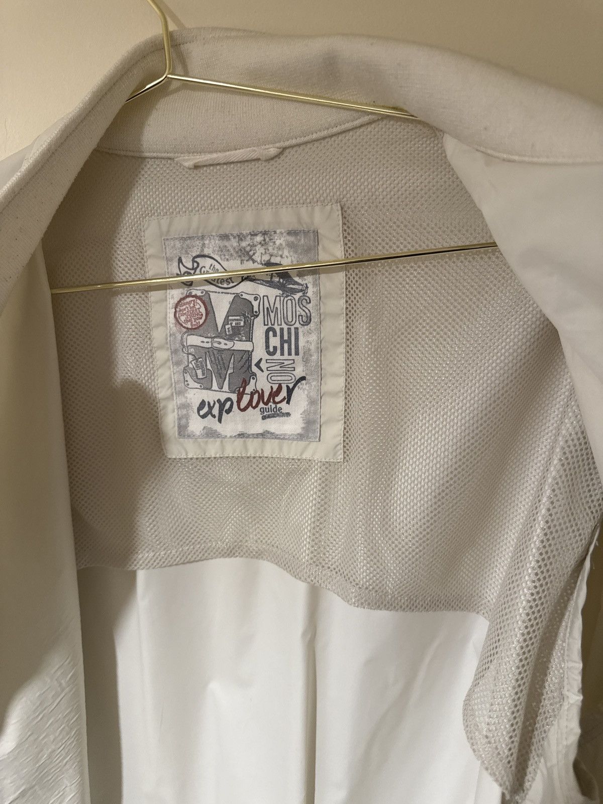 Moschino Vintage Moschino white jacket. Size US XL / EU 56 / 4 - 11 Thumbnail