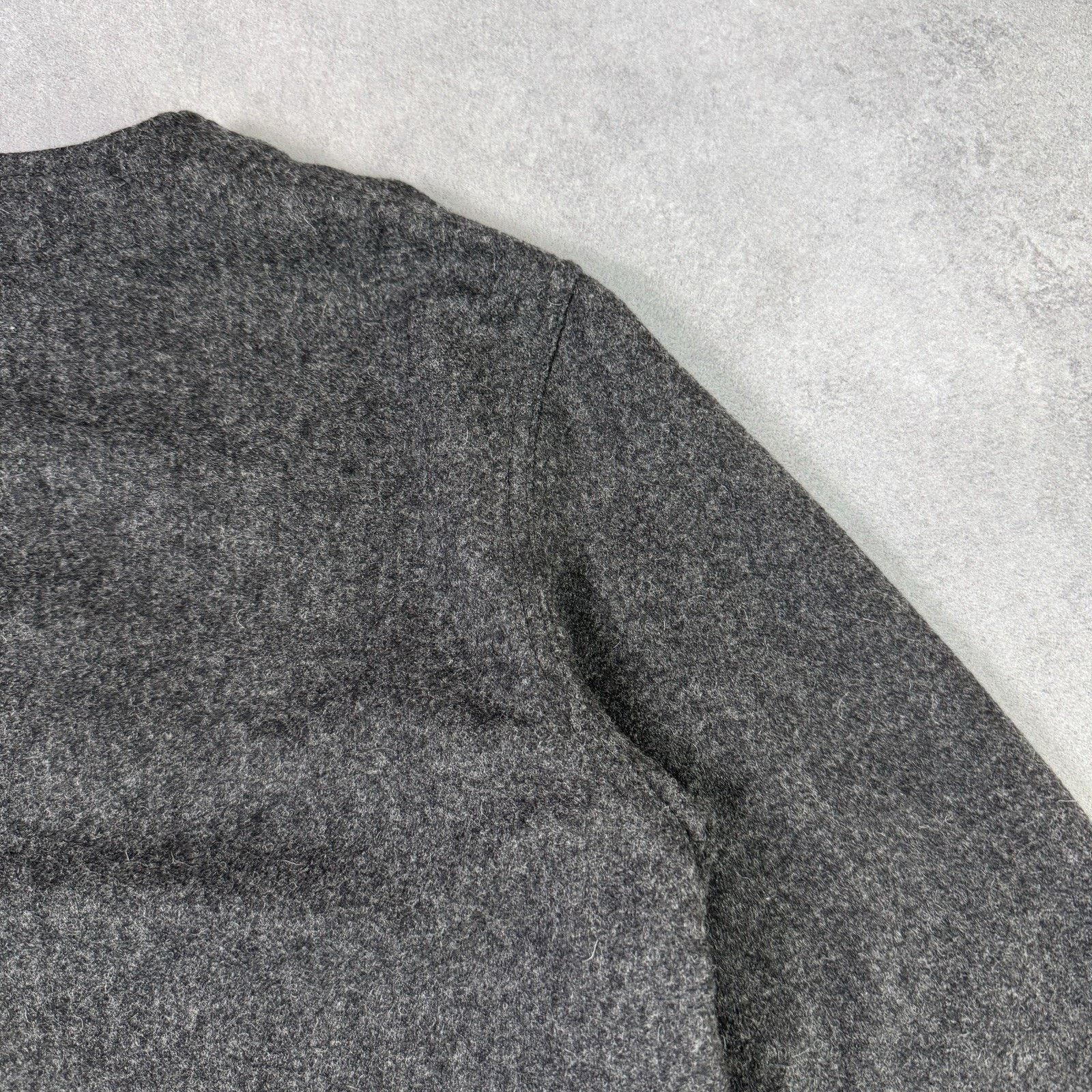 Universal Works Universal Works Men's Melton Wool Cabin Jacket Grey Men Size US L / EU 52-54 / 3 - 15 Thumbnail