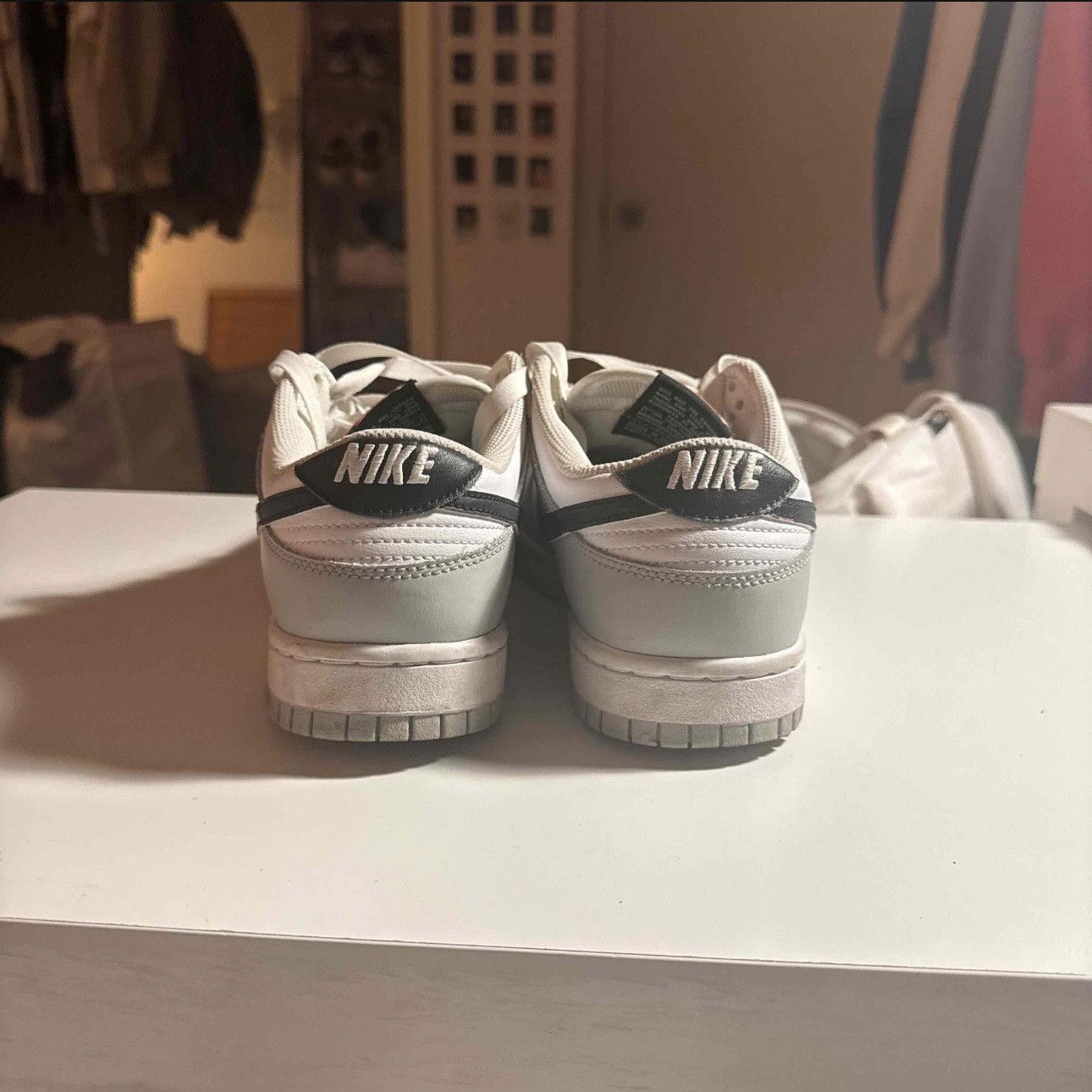 Nike nike dunk low “lottery pack - grey fog” Size US 8 / EU 41 - 4 Thumbnail