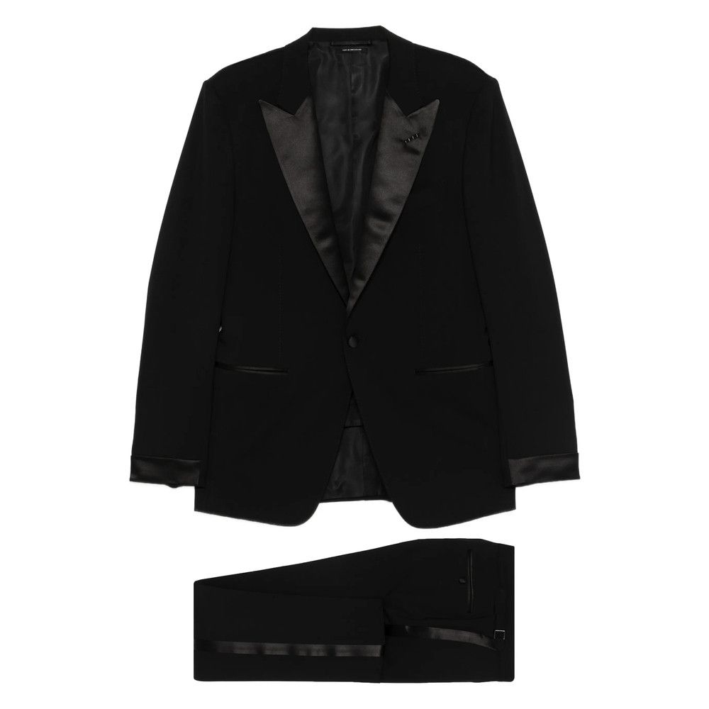 Tom Ford Tom Ford BLACK Suits - Single Breasted Suits Size US M / EU 48-50 / 2 - 1 Thumbnail