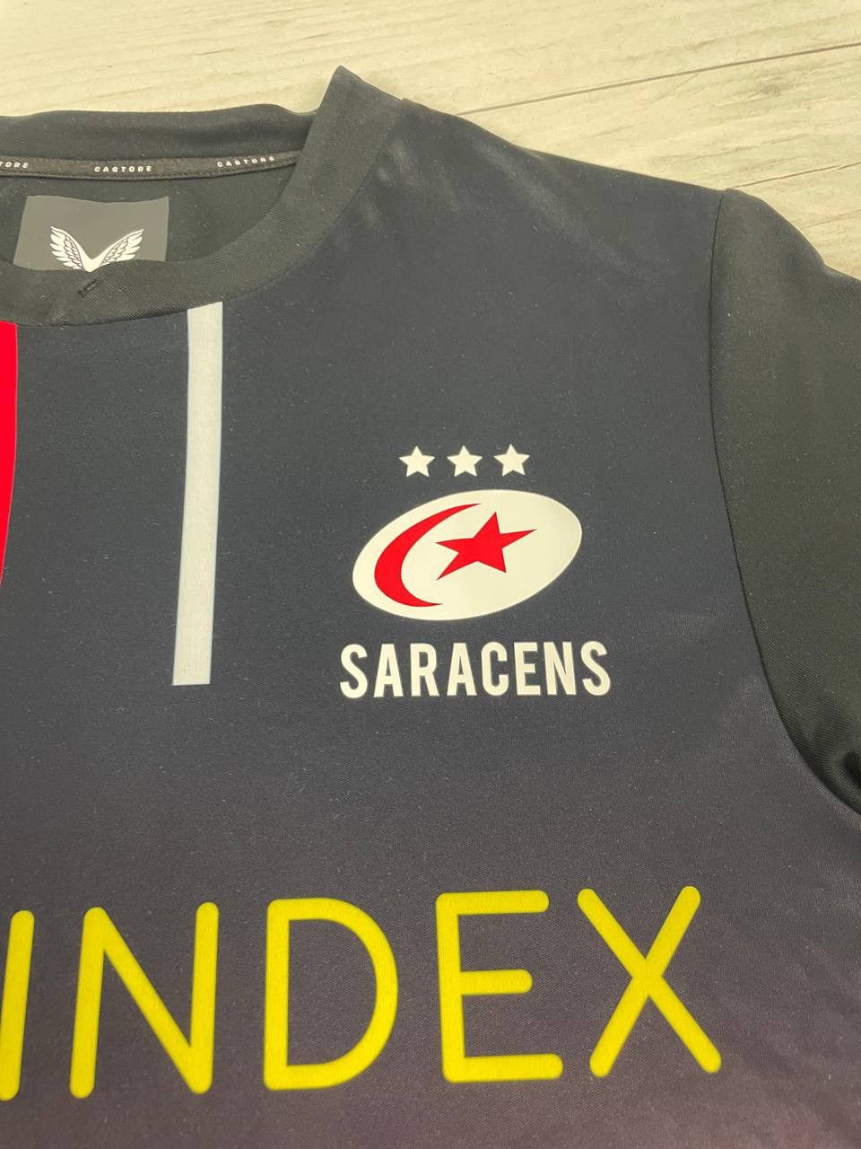 Castore Castore Saracens Rugby Training Jersey Shirt Size US S / EU 44-46 / 1 - 6 Thumbnail
