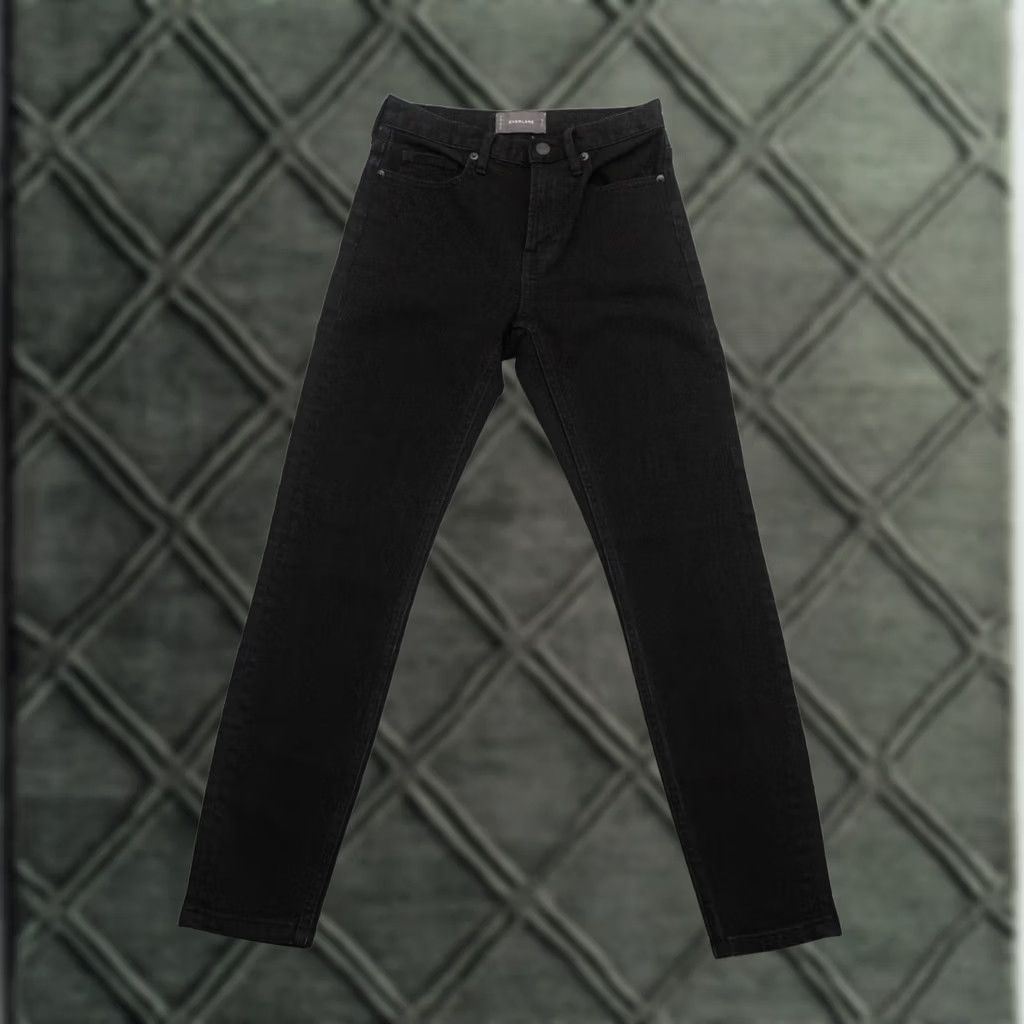 Everlane Everlane Jeans Womens 25 (25X26) High Rise in Black Size 42" / US 20 - 1 Thumbnail