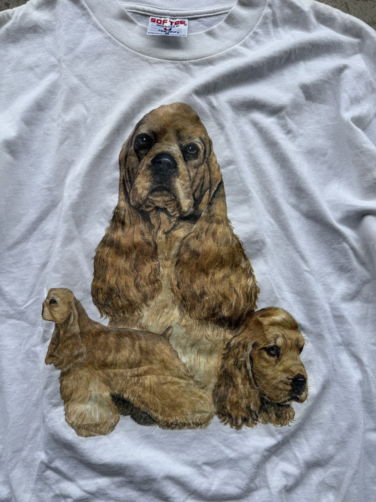 Vintage insane vintage golden retriever tee Size US M / EU 48-50 / 2 - 3 Thumbnail