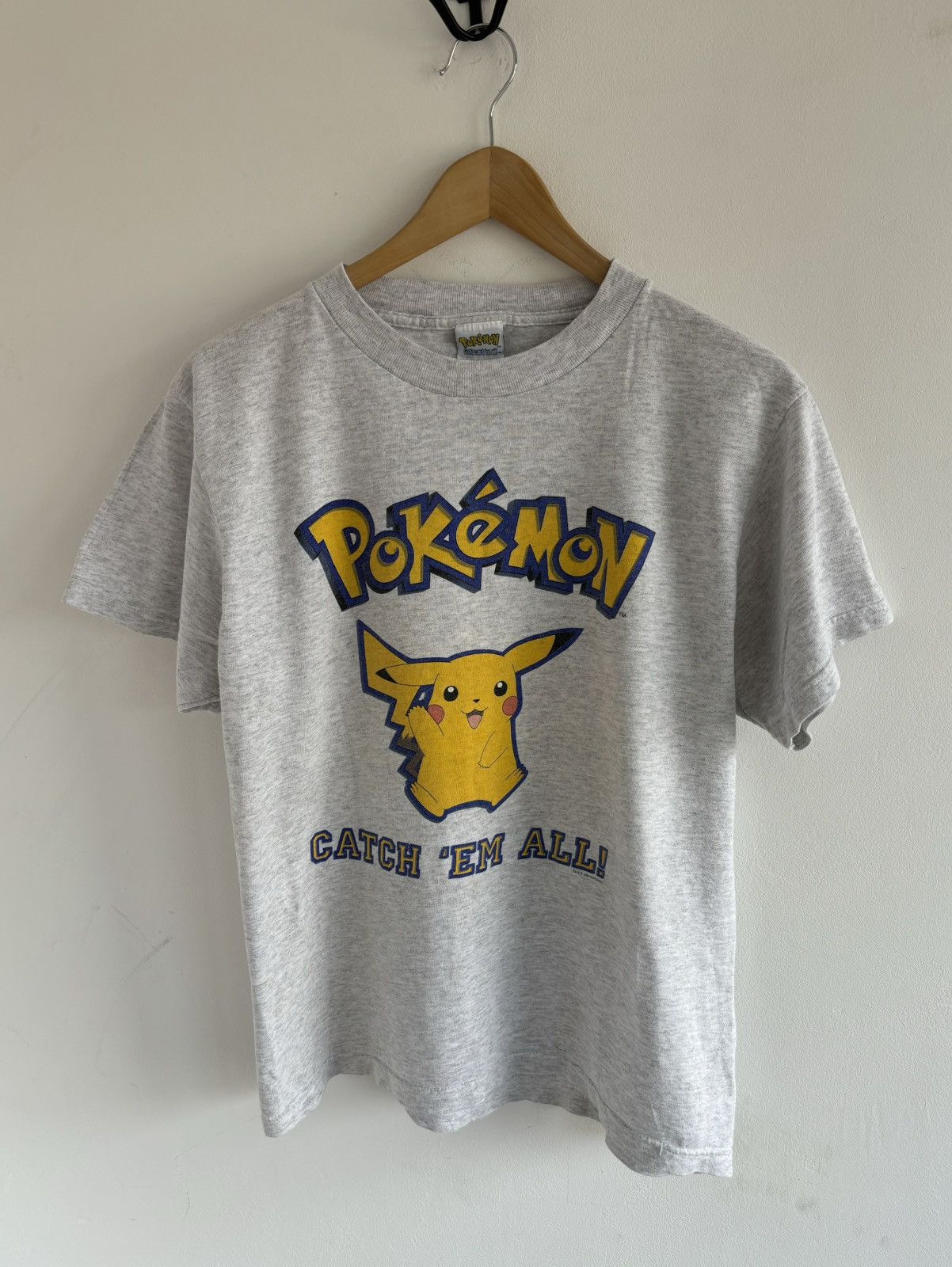 Nintendo × Pokemon 1999 Nintendo Pikachu Promo Tee Size US S / EU 44-46 / 1 - 1 Thumbnail