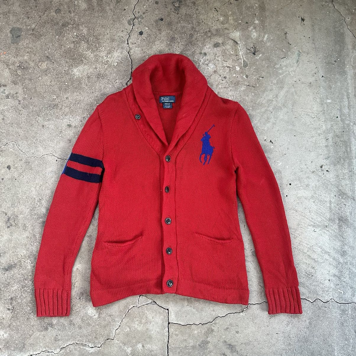 Polo Ralph Lauren Polo Ralph Lauren Cardigan Sweater big pony XS Size XS / US 0-2 / IT 36-38 - 1 Thumbnail