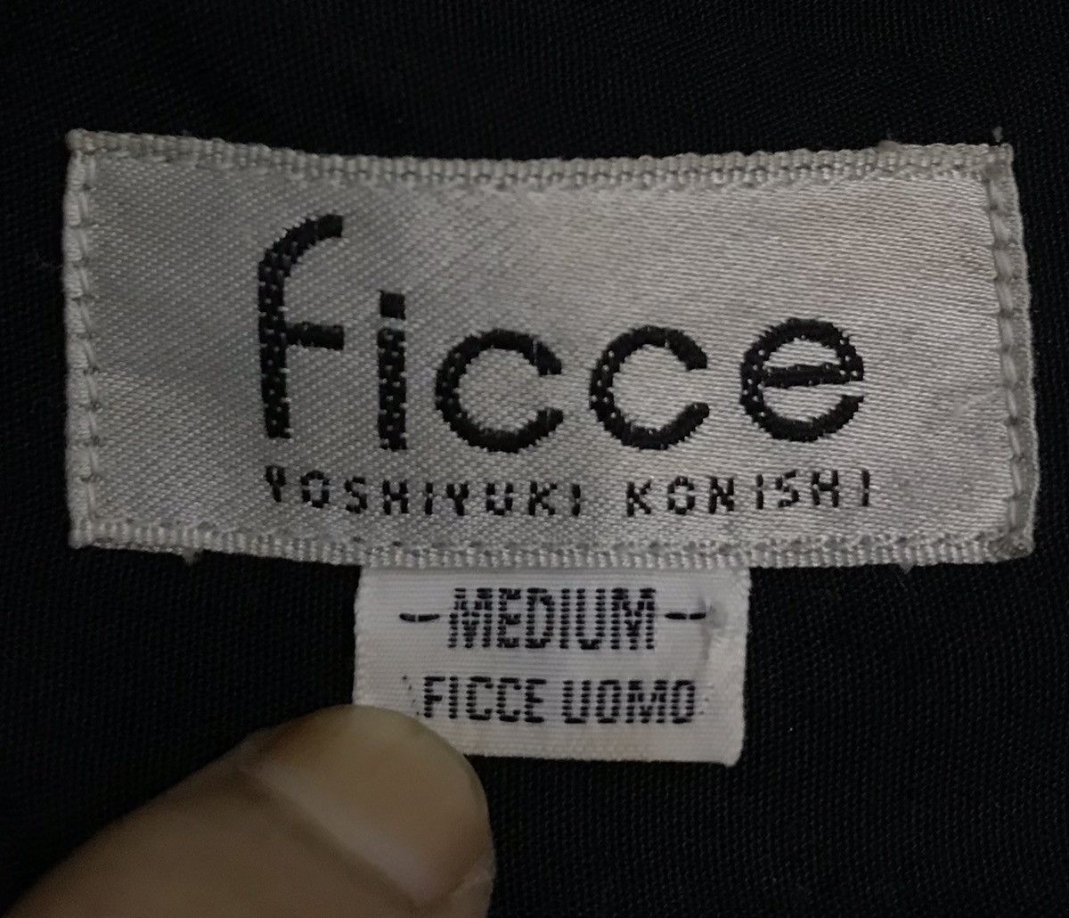 Japanese Brand × Vintage × Yoshiyuki Konishi Vintage Ficce Yoshiyuki Konishi Long Sleeve Shirt Button Up Size US M / EU 48-50 / 2 - 10 Thumbnail
