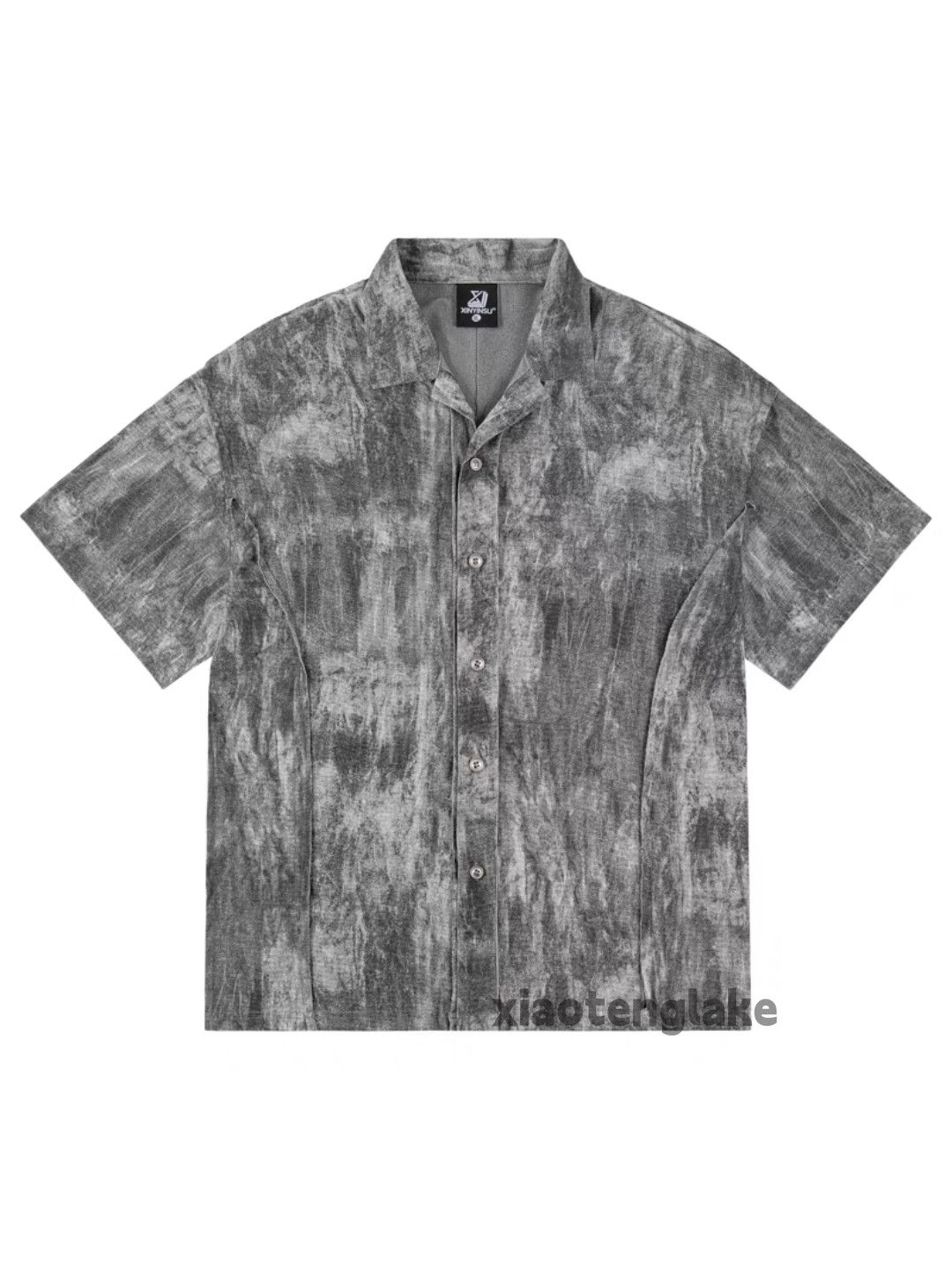 Designer × Vintage Unisex utility punk yuppie party pattern grunge shirt Size US L / EU 52-54 / 3 - 5 Thumbnail