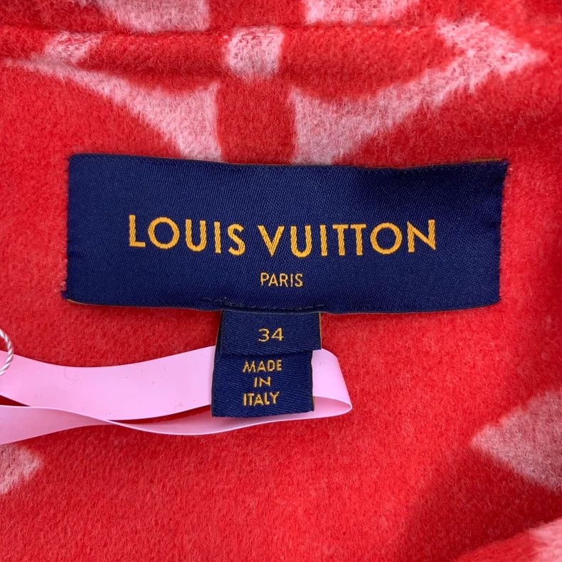Louis Vuitton Louis Vuitton Long Sleeve Hooded Jacket with Red Lining, l Size XXS / US 00 / IT 34 - 5 Thumbnail
