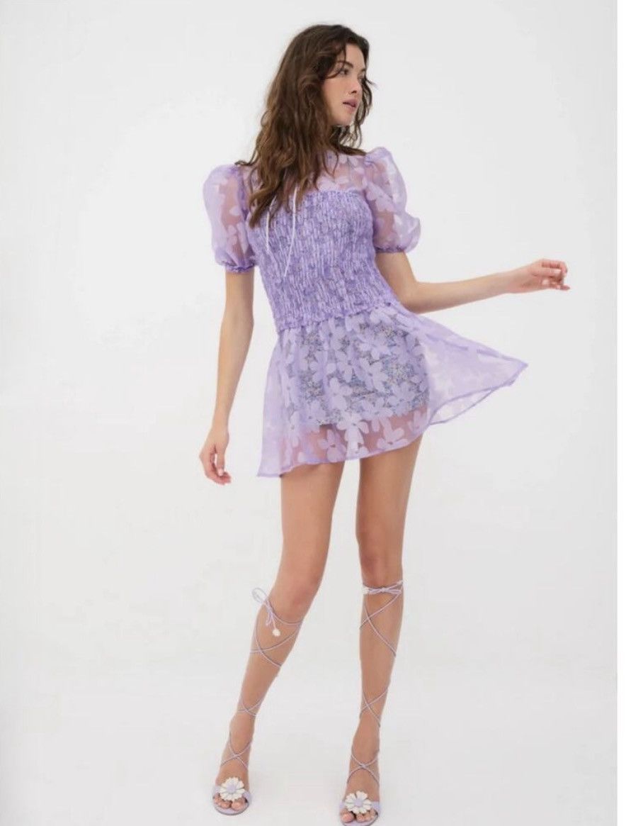 For Love & Lemons NWT Ariandre Mini Dress Size M / US 6-8 / IT 42-44 - 1 Thumbnail