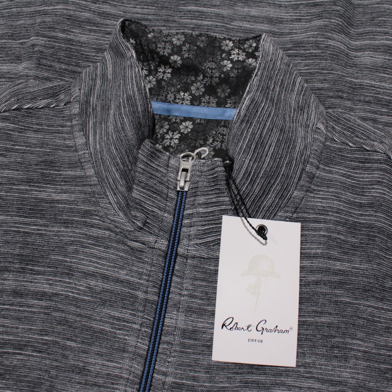 Robert Graham Robert Graham Sweater Size US L in Gray Size US L / EU 52-54 / 3 - 1 Thumbnail