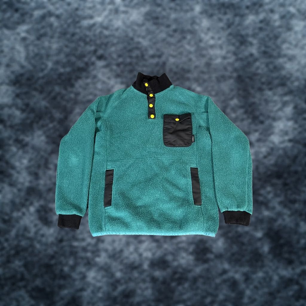 Cotopaxi Cotopaxi Jacket Mens Small Green High Loft Fleece Primaloft Cubre Snap T Bomber Jacket Regular Men Outdoor Hiking Travel Casual Green Logo Size US S / EU 44-46 / 1 - 1 Thumbnail