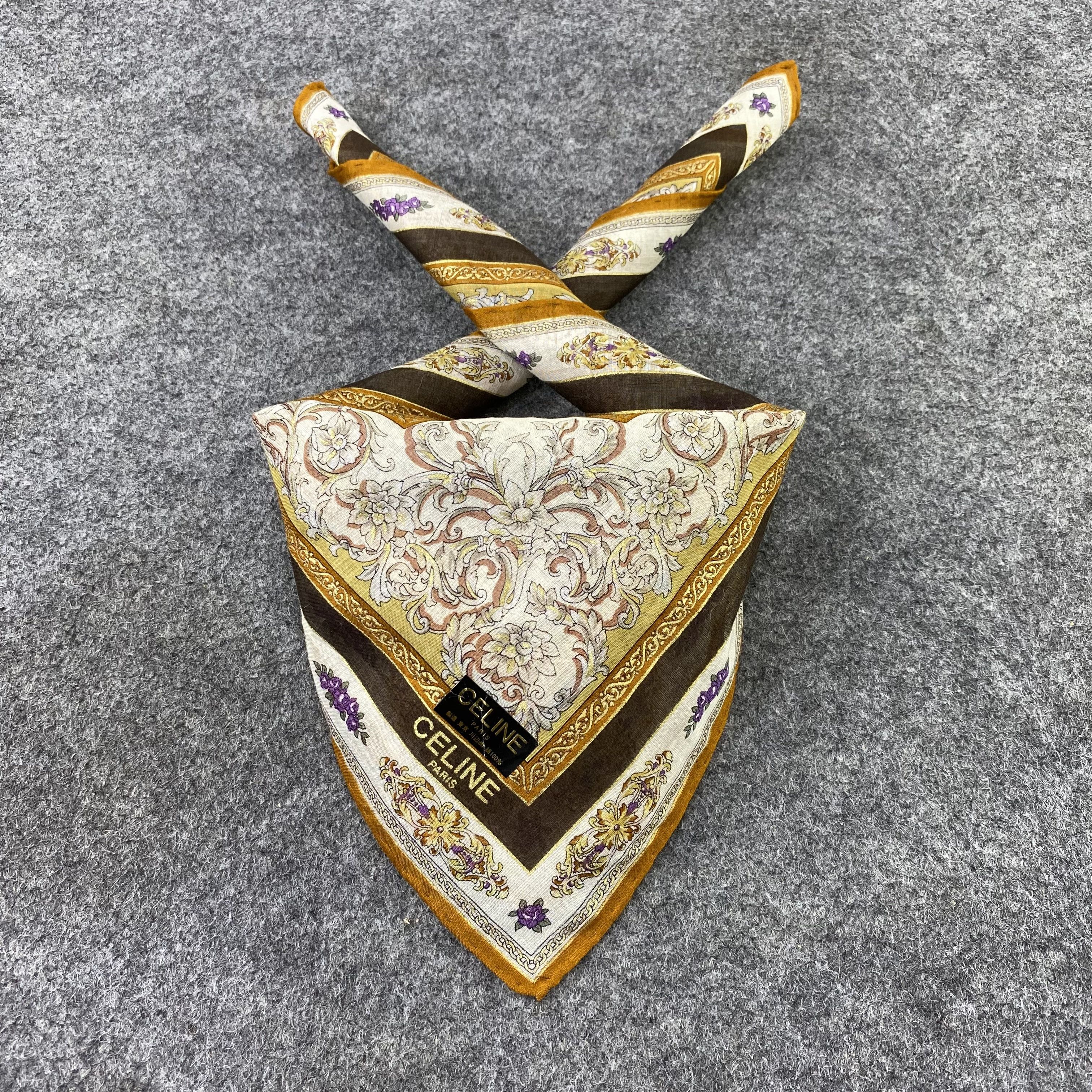 Celine Celine Handkerchief / Bandana / Neckerchief C634 Size ONE SIZE - 2 Thumbnail