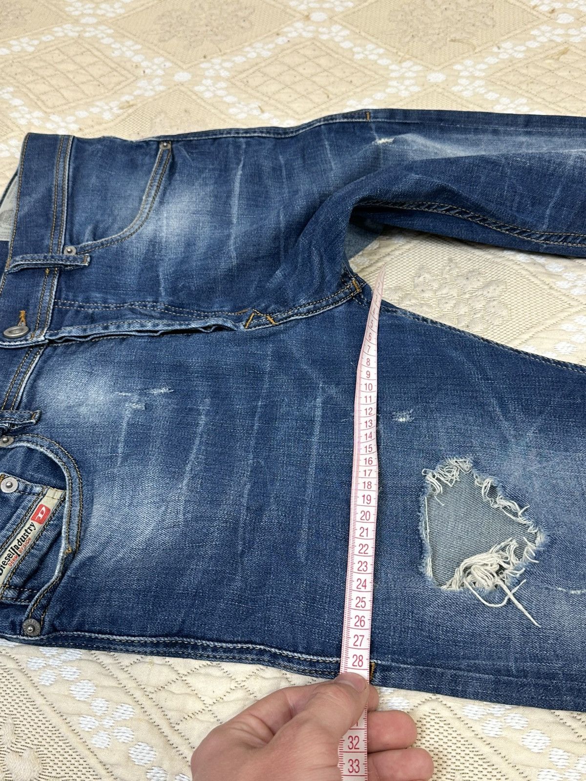Diesel 🔥 DIESEL TEPPHAR Vintage Slim Carrot Jeans Pants Denim Size US 31 - 7 Thumbnail