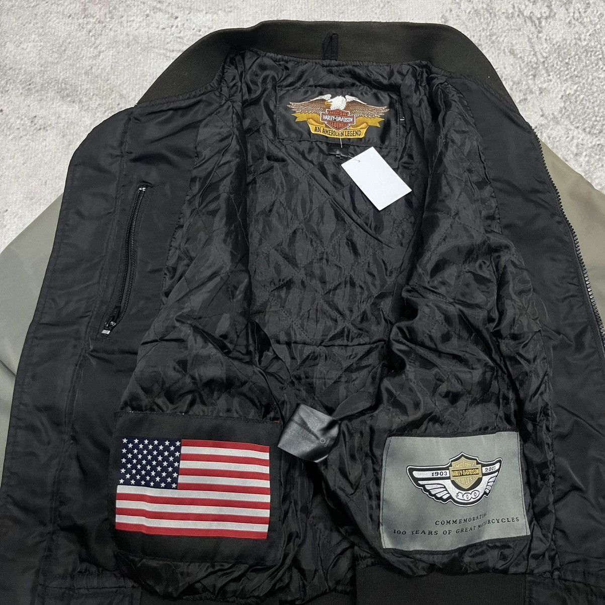 Harley Davidson Vintage Harley Davidson Jacket Commemorating 100 Years Size US L / EU 52-54 / 3 - 5 Thumbnail