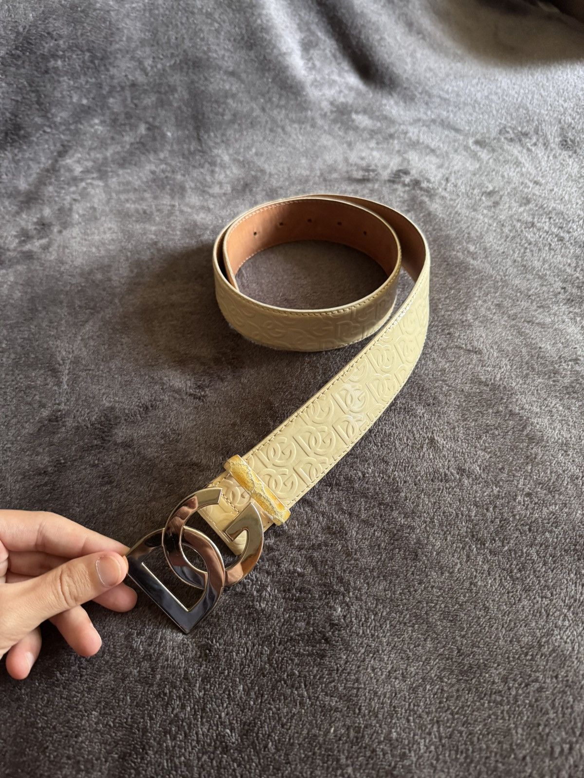 Dolce & Gabbana Dolce Gabbana luxury monogram belt vintage Size ONE SIZE - 1 Thumbnail