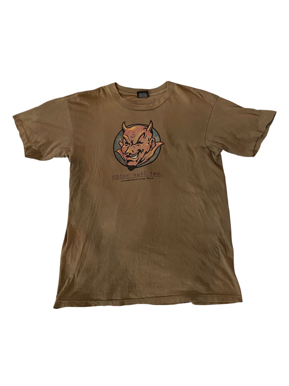 Blind Skateboards Vintage 90s Third Rail Inc Skateboarding Devil T Shirt Size US M / EU 48-50 / 2 - 1 Thumbnail