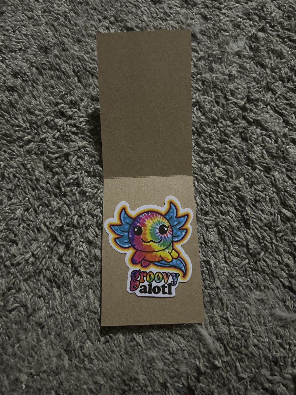 Hypebeast XOXO Alotl! Groovy Alotl Sticker Size ONE SIZE - 1 Thumbnail