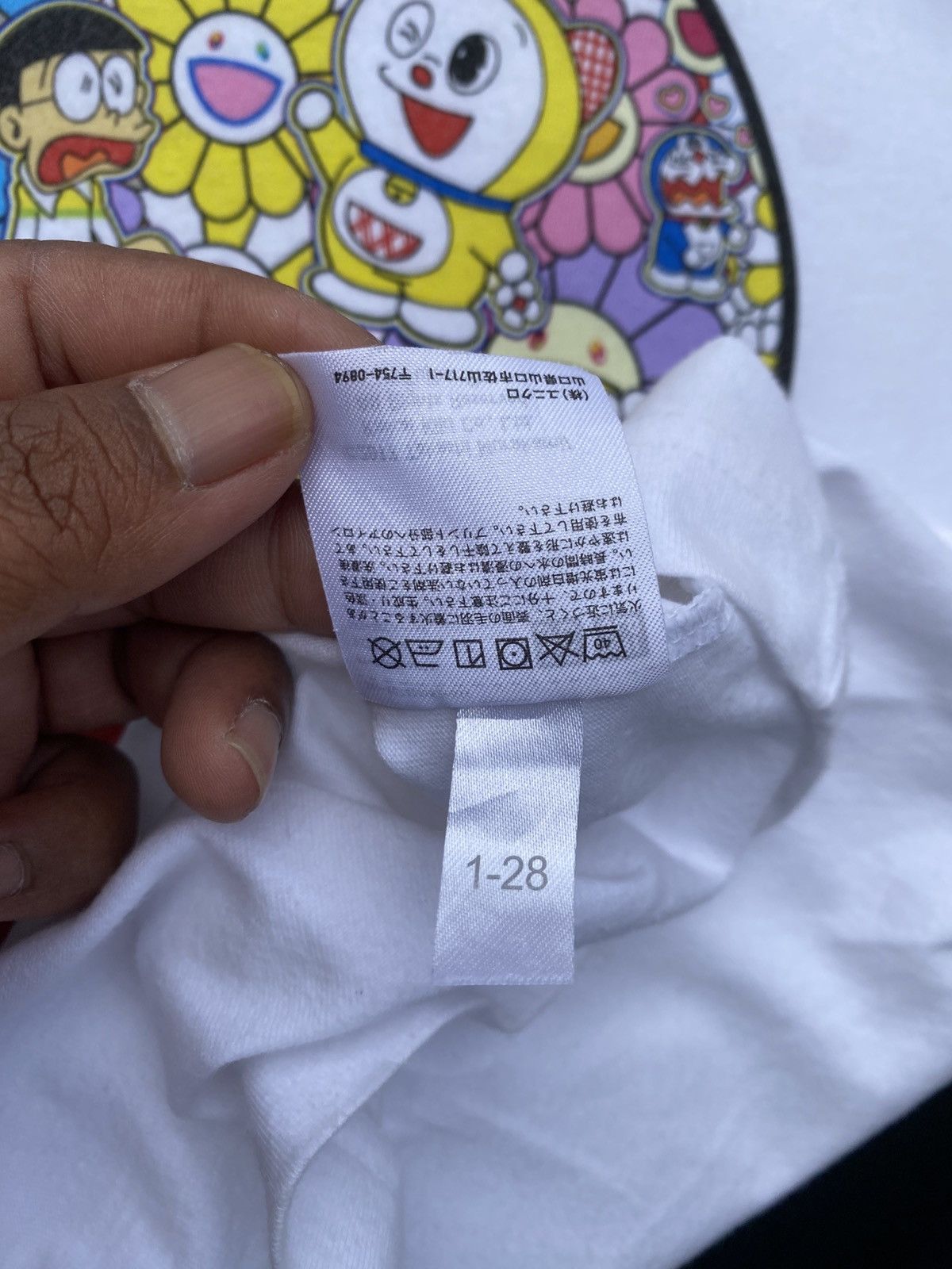 Takashi Murakami × Uniqlo Rare Uniqlo x Takashi Murakami Doraemon White Tshirt Size US L / EU 52-54 / 3 - 18 Thumbnail