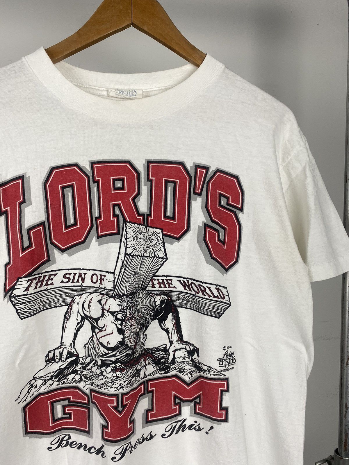 Band Tees × Vintage Vtg90’s Jesus Size US M / EU 48-50 / 2 - 3 Thumbnail